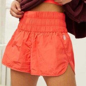 FP Movement by Free People The Way Home Vibrant Papaya Athletic Shorts